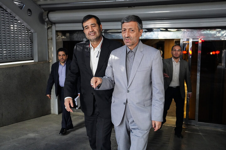 دیدار وزیر ورزش و جوانان با رئیس ستاد اجرایی فرمان امام