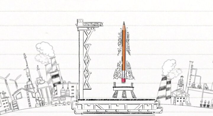 موشن گرافیک/ ایران قوی با حمایت از دانش‌آموزان کشور