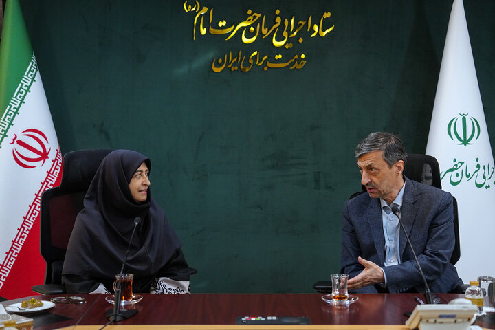 دیدار رئیس سازمان محیط زیست با رئیس ستاد اجرایی فرمان امام