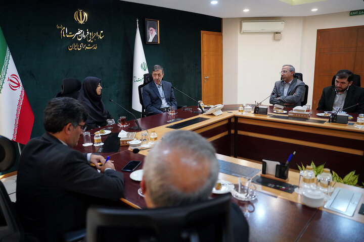 دیدار رئیس سازمان محیط زیست با رئیس ستاد اجرایی فرمان امام