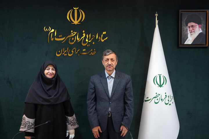 دیدار رئیس سازمان محیط زیست با رئیس ستاد اجرایی فرمان امام