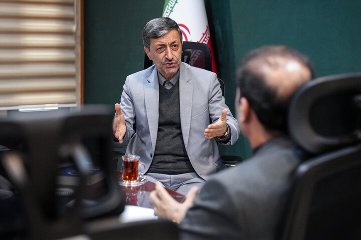 دیدار حبیب قاسمی نماینده مردم شهرضا و دهاقان در مجلس شورای اسلامی با رئیس ستاد اجرایی فرمان امام