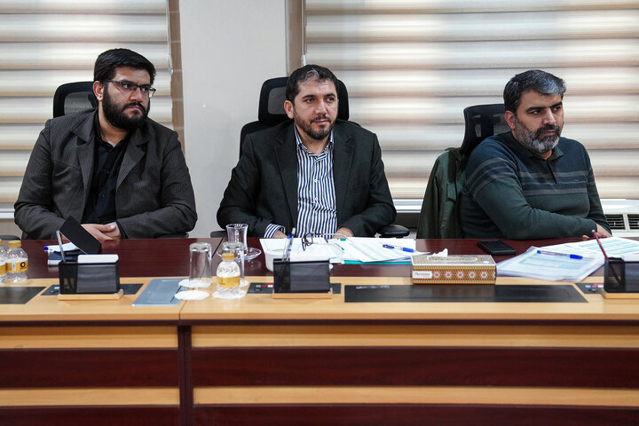 دیدار تعدادی از نمایندگان مجلس با رئیس ستاد اجرایی فرمان امام