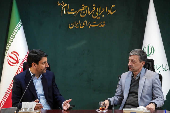 دیدار وزیر ارتباطات و فناوری اطلاعات با رئیس ستاد اجرایی فرمان امام