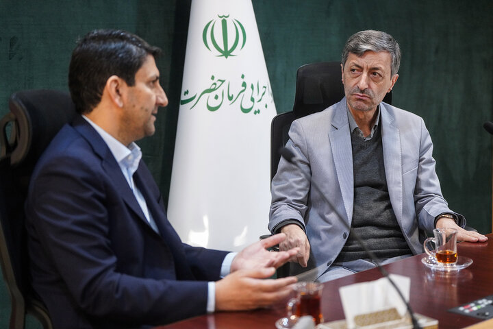 دیدار وزیر ارتباطات و فناوری اطلاعات با رئیس ستاد اجرایی فرمان امام