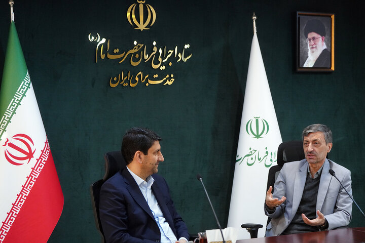 دیدار وزیر ارتباطات و فناوری اطلاعات با رئیس ستاد اجرایی فرمان امام