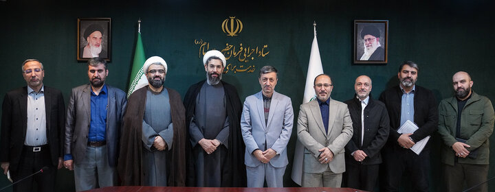 دیدار نماینده مقام معظم رهبری در دانشگاه‌ها  با رئیس ستاد اجرایی فرمان امام