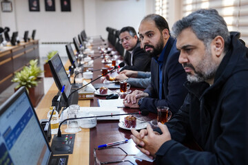 جلسه بررسی عملکرد شرکت انرژی گستر نصیر