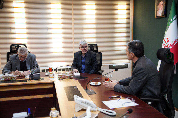 دیدار رئیس بنیاد مسکن انقلاب اسلامی با رئیس ستاد اجرایی فرمان امام