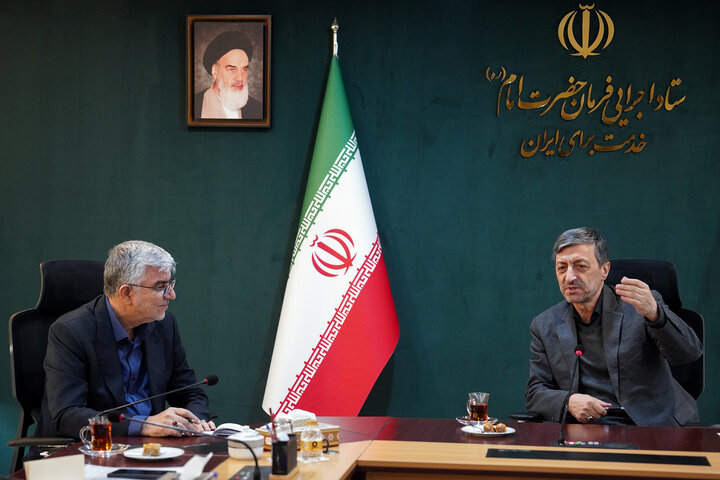 دیدار رئیس بنیاد مسکن انقلاب اسلامی با رئیس ستاد اجرایی فرمان امام