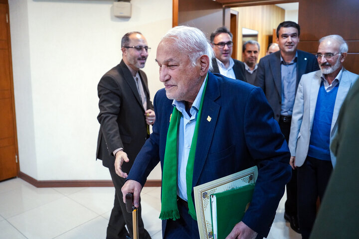 دیدار رئیس هیئت امنای ستاد دیه کشور با رئیس ستاد اجرایی فرمان امام