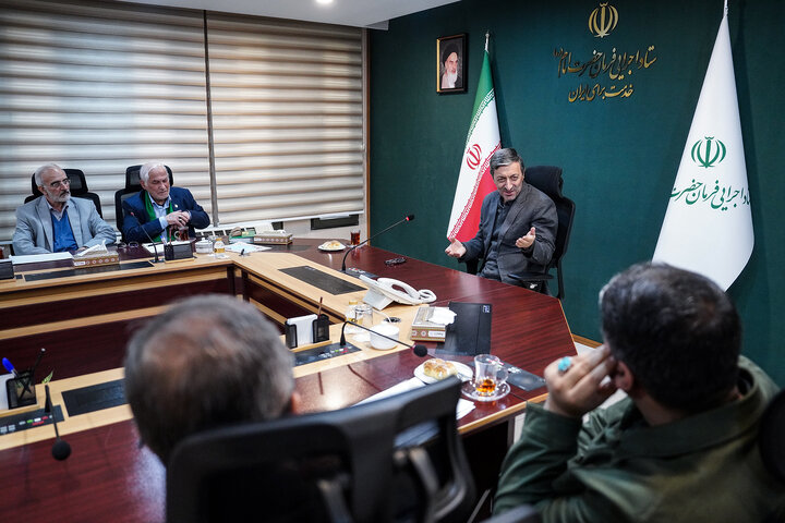 دیدار رئیس هیئت امنای ستاد دیه کشور با رئیس ستاد اجرایی فرمان امام