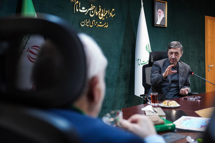 دیدار رئیس هیئت امنای ستاد دیه کشور با رئیس ستاد اجرایی فرمان امام