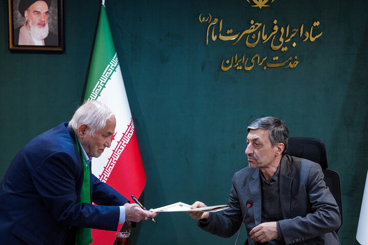 دیدار رئیس هیئت امنای ستاد دیه کشور با رئیس ستاد اجرایی فرمان امام