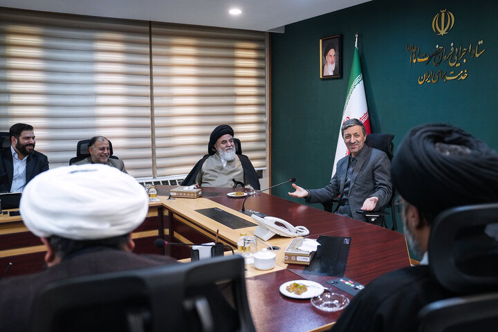 دیدار تولیت مسجد مقدس جمکران با رئیس ستاد اجرایی فرمان امام