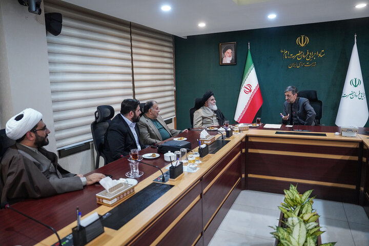 دیدار تولیت مسجد مقدس جمکران با رئیس ستاد اجرایی فرمان امام