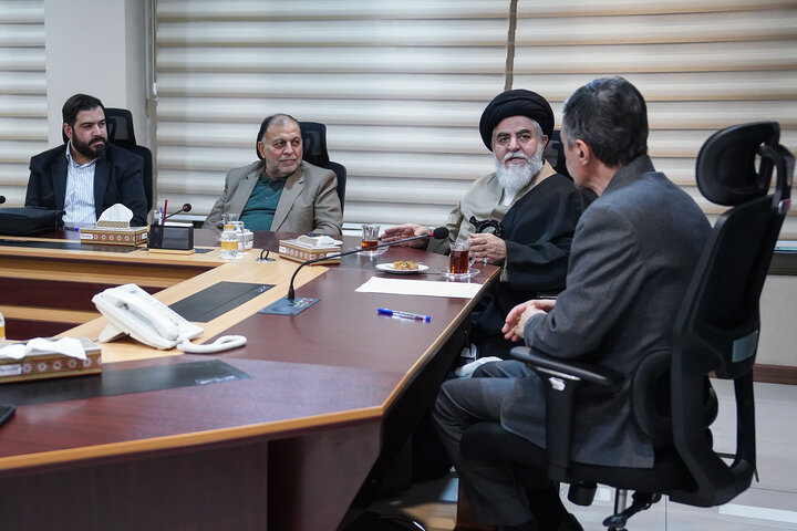 دیدار تولیت مسجد مقدس جمکران با رئیس ستاد اجرایی فرمان امام