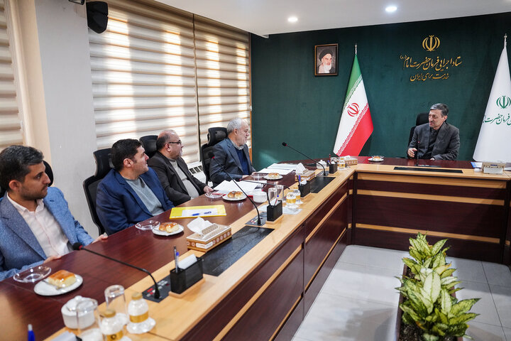 جلسه بررسی عملکرد معاونت حقوقی ستاد اجرایی فرمان امام