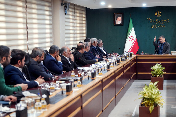 ارزیابی پروژه‌های گروه اقتصاد مفید با حضور رئیس ستاد اجرایی فرمان امام