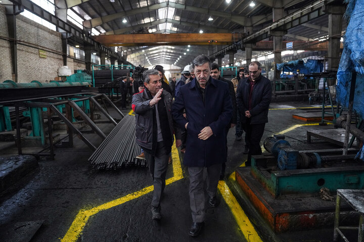 بازدید فتاح از سپنتای مرند/ تولد دوباره کارخانه‌ای که با موشک‌‌های رژیم صهیونی تخریب شد