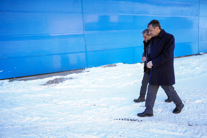 بازدید فتاح از سپنتای مرند/ تولد دوباره کارخانه‌ای که با موشک‌‌های رژیم صهیونی تخریب شد