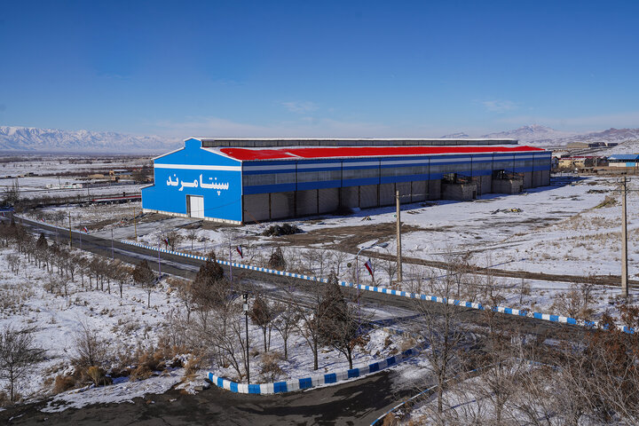 بازدید فتاح از سپنتای مرند/ تولد دوباره کارخانه‌ای که با موشک‌های رژیم صهیونی تخریب شد