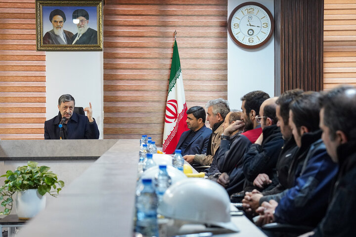 بازدید فتاح از سپنتای مرند/ تولد دوباره کارخانه‌ای که با موشک‌های رژیم صهیونی تخریب شد