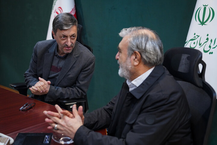 دیدار رئیس کمیسیون امنیت ملی مجلس با رئیس ستاد اجرایی فرمان امام