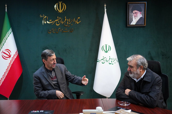 دیدار رئیس کمیسیون امنیت ملی مجلس با رئیس ستاد اجرایی فرمان امام