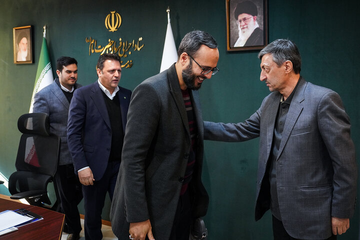 جلسه هیأت مدیره موسسه دانش بنیان برکت با حضور رئیس ستاد اجرایی فرمان امام