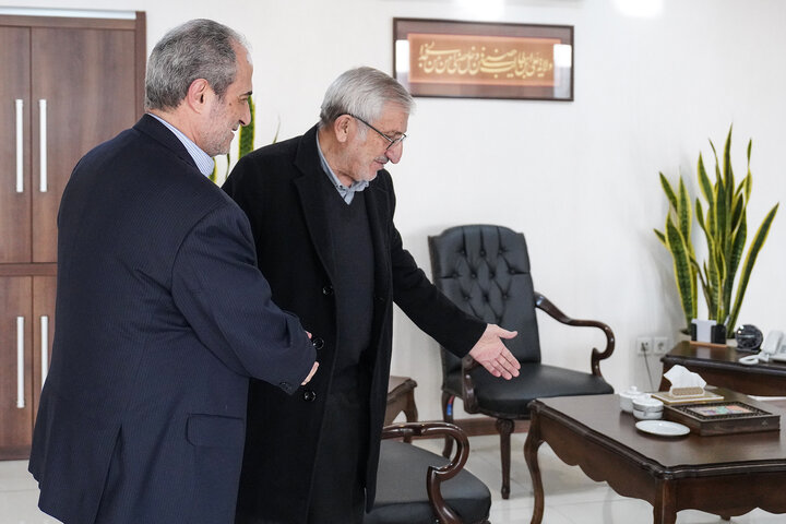 دیدار رئیس دانشگاه علم و صنعت با رئیس ستاد اجرایی فرمان امام