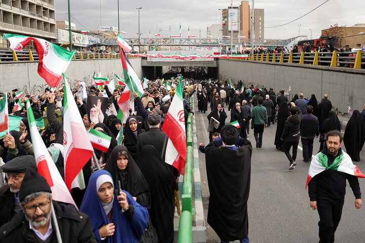 راهپیمایی چهل‌وهفتمین سالگرد پیروزی انقلاب اسلامی در تهران