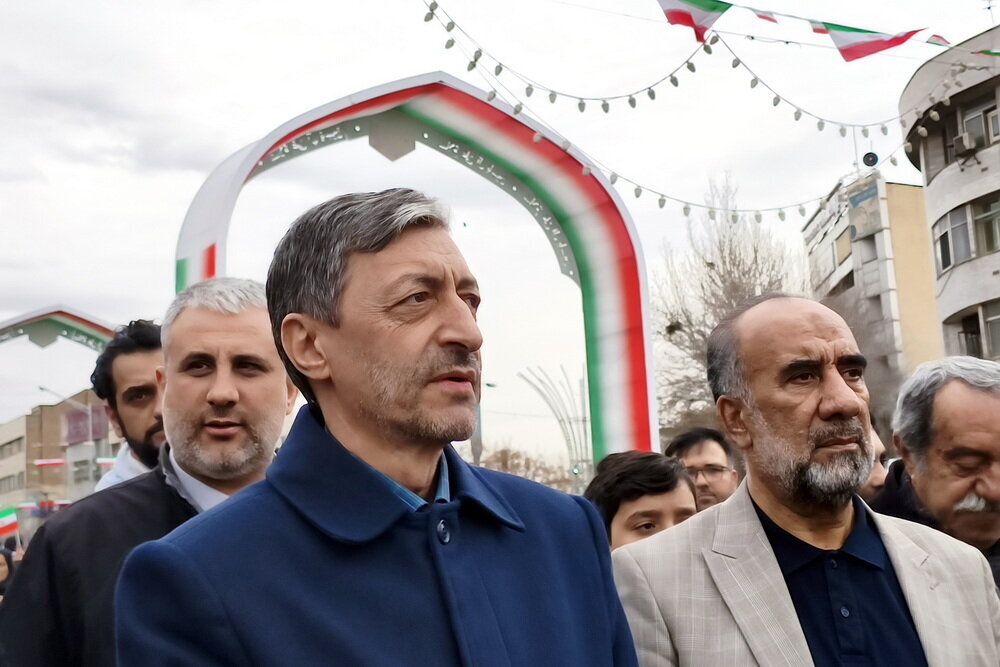 حضور فتاح در راهپیمایی چهل‌وهفتمین سالگرد پیروزی انقلاب اسلامی