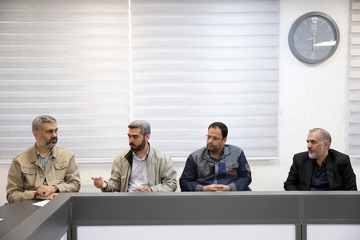 بازدید فتاح از کارخانه لوله و پروفیل سپنتای تهران
