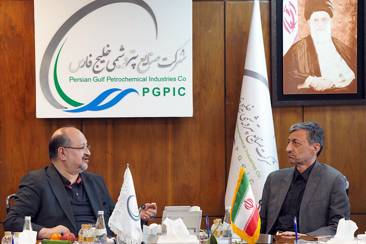 دیدار رئیس ستاد اجرایی فرمان امام با مدیرعامل گروه صنایع پتروشیمی خلیج فارس 