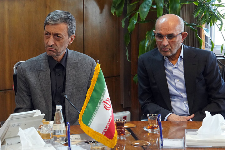 دیدار رئیس ستاد اجرایی فرمان امام با مدیرعامل گروه صنایع پتروشیمی خلیج فارس 
