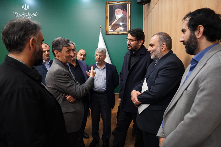 اولین نشست رئیس ستاد اجرایی فرمان امام با مدیران سازمان اموال و املاک در سال ۱۴۰۵