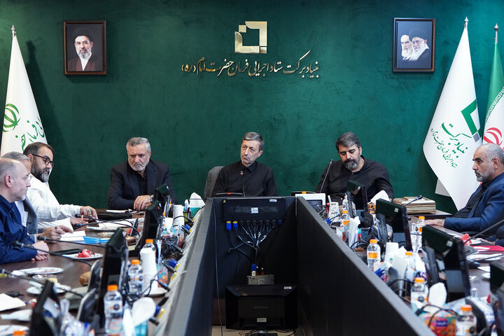 بررسی اقدامات قرارگاه جهادى بنیاد برکت در جنگ رمضان با حضور رئیس ستاد اجرایی فرمان امام