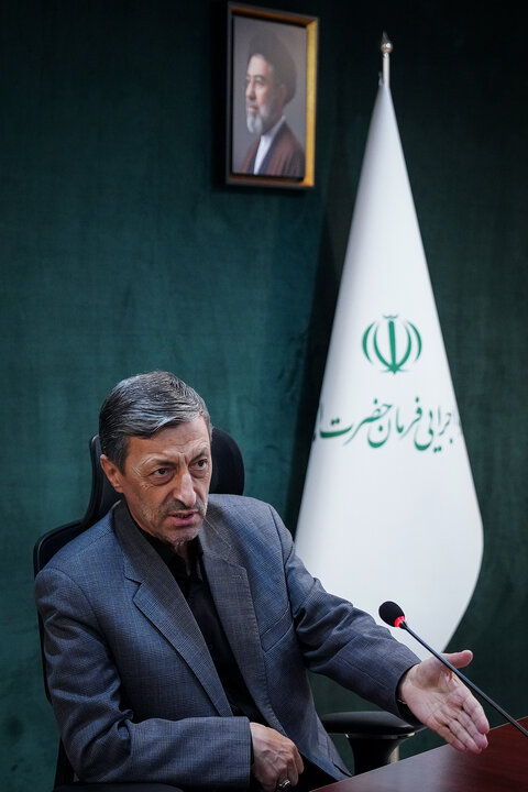 دیدار رئیس و معاونان دانشگاه شریف با رئیس ستاد اجرایی فرمان امام
