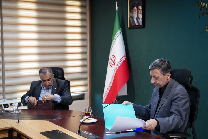 دیدار رئیس و معاونان دانشگاه شریف با رئیس ستاد اجرایی فرمان امام