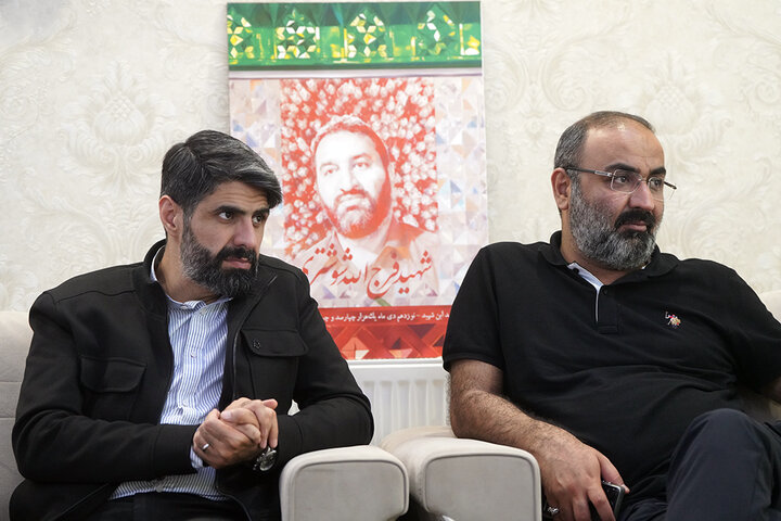 دیدار رئیس ستاد اجرایی فرمان امام با خانواده شهید شوشتری