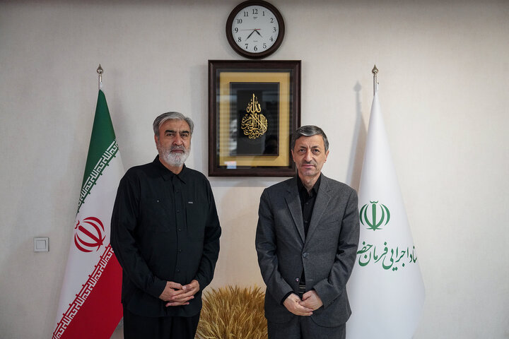 دیدار رئیس کمیسیون امنیت ملی مجلس با رئیس ستاد اجرایی فرمان امام