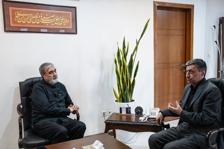 دیدار رئیس کمیسیون امنیت ملی مجلس با رئیس ستاد اجرایی فرمان امام