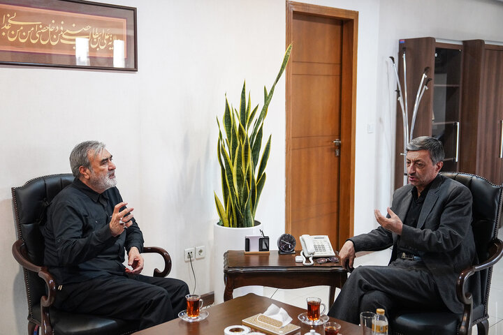 دیدار رئیس کمیسیون امنیت ملی مجلس با رئیس ستاد اجرایی فرمان امام