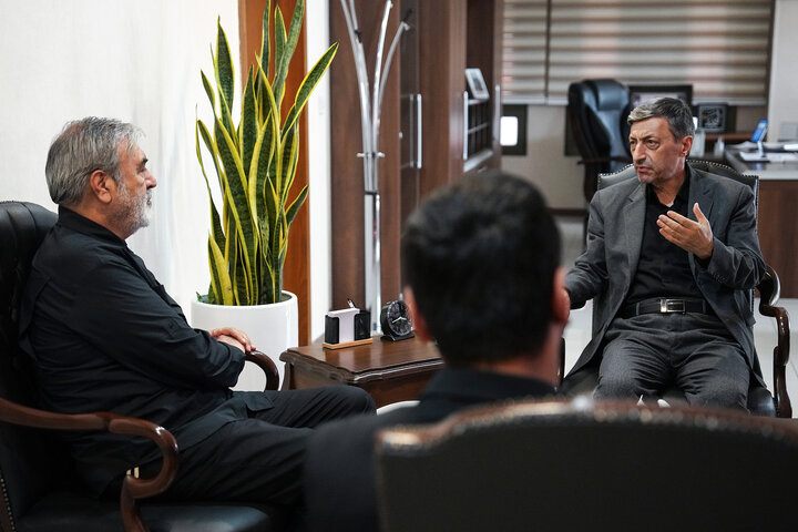 دیدار رئیس کمیسیون امنیت ملی مجلس با رئیس ستاد اجرایی فرمان امام