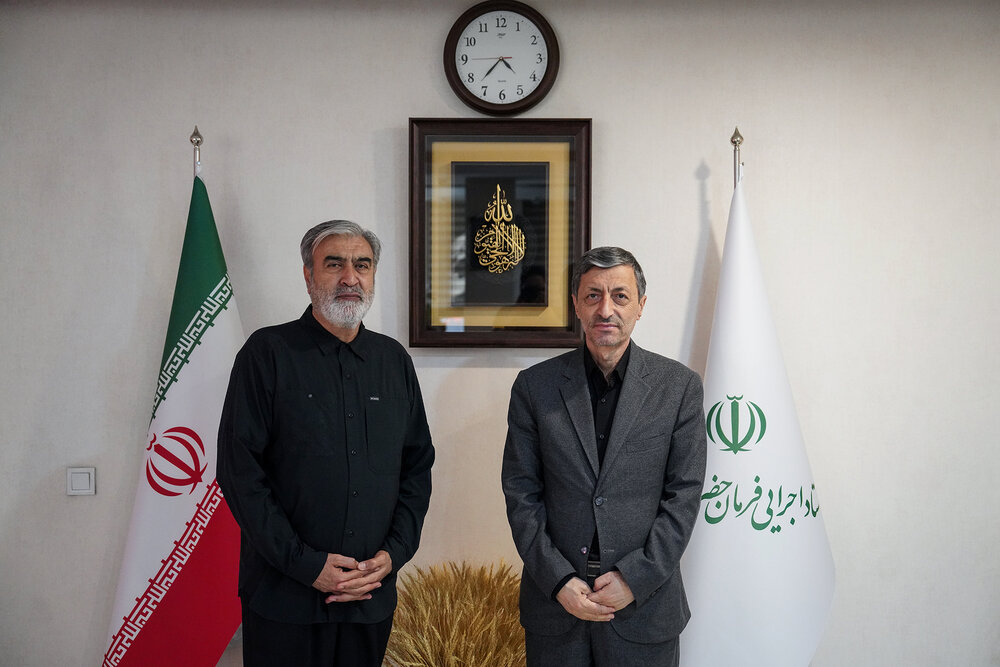 دیدار رئیس کمیسیون امنیت ملی مجلس با رئیس ستاد اجرایی فرمان امام