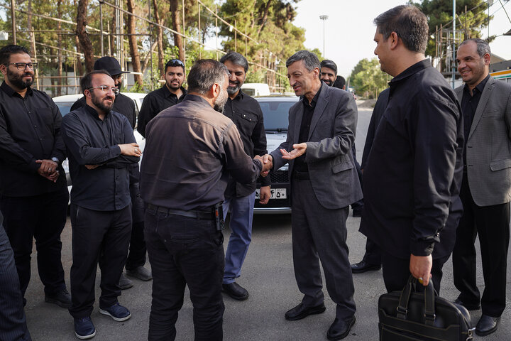 بازدید رئیس ستاد اجرایی فرمان امام از روند آماده‌سازی زائرشهر چهل‌سرا برای وداع با رهبر شهید انقلاب 