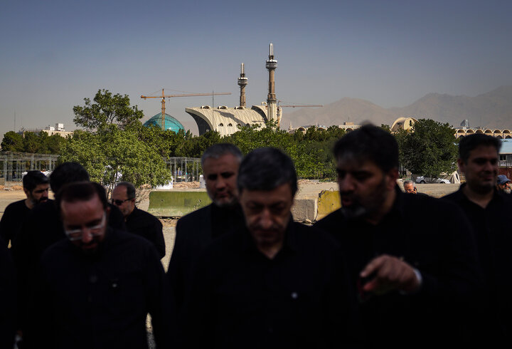 بازدید رئیس ستاد اجرایی فرمان امام از روند آماده‌سازی زائرشهر چهل‌سرا برای وداع با رهبر شهید انقلاب