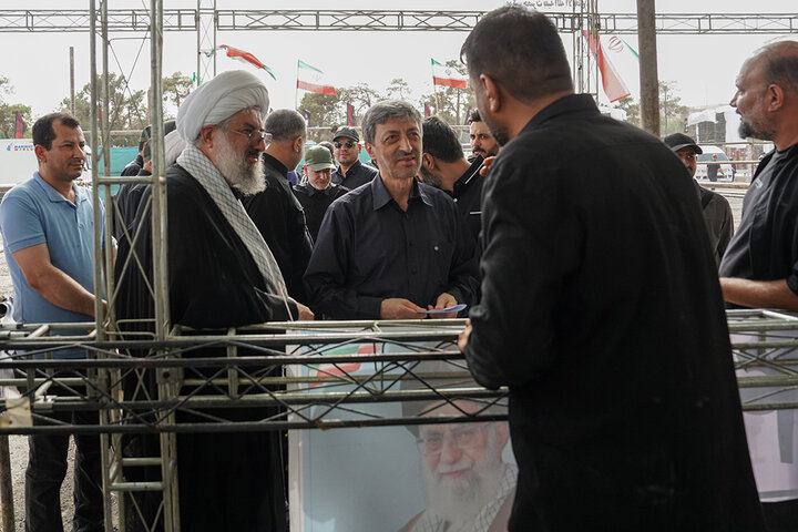 بازدید رییس ستاد اجرایی فرمان امام از آخرین مراحل آماده‌سازی زائرشهر چهل‌سرا