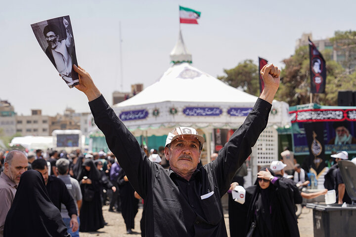 نخستین روز خدمت‌رسانی به عزاداران رهبر شهید انقلاب در زائرشهر چهل‌سرا